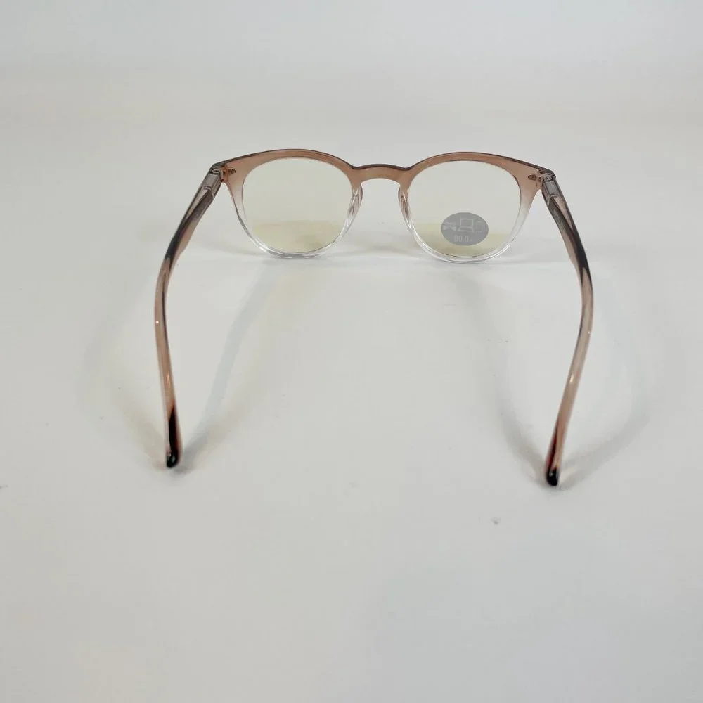 e-Specs +0.00 Blue Light Filtering Specs Blush & Clear